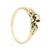 Image 3 : 14KT Yellow Gold 0.10ct Diamond Ring