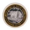Image 1 : .999 Silver Flamingo Hilton Las Vegas, Nevada $10 Casino Limited Edition Gaming