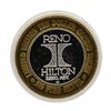 Image 2 : .999 Silver Hilton Reno, Nevada $10 Casino Limited Edition Gaming Token
