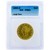 Image 1 : 1854-O Large Date Liberty Head Eagle Gold Coin ICG MS61