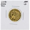 Image 1 : 1909-D $5 Indian Head Half Eagle Gold Coin