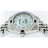 Image 3 : Rolex Ladies Stainless Steel Sapphire and Diamond Datejust Wristwatch