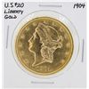 Image 1 : 1904 $20 Liberty Head Double Eagle Gold Coin