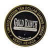 Image 2 : .999 Silver Gold Ranch Resort Verdi, Nevada $10 Casino Limited Edition Gaming To