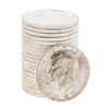 Image 1 : Roll of (20) 1964-D Brilliant Uncirculated Franklin Half Dollar Coins