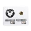 Image 2 : 2016 American Silver & Gold Eagle 30th Anniversary Proof Bimetallic Set PCGS PR7