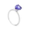 Image 3 : 14KT White Gold 2.40ct Tanzanite Ring