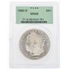 Image 1 : 1880-S $1 Morgan Silver Dollar Coin PCGS MS66