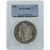 Image 1 : 1896 $1 Morgan Silver Dollar Proof Coin PCGS PR64