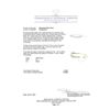 Image 3 : 14KT Yellow Gold 0.50ctw Diamond and Pearl Bangle Bracelet