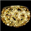 Image 1 : NATURAL AAA ORANGISH YELLOW CITRINE Ring