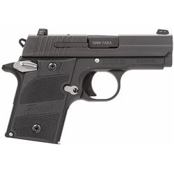 Sig Sauer 9389NMRAMBI P938 Nightmare 9mm SAO 3" Ambi Safety 6+1 Blk G10 Blk