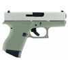 Image 1 : Glock PI4350201 G43 Double 9mm 3.39" 6+1 Forest Green Poylmer Grip Stainless