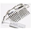 Image 2 : High Fashion Ava Nadri Crystal Simple Rose Tiara. Retail $95