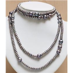 Freashwater Pearl Necklace (60in) Insurance Value $650