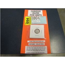 CANADIAN SILVER FIVE CENTS