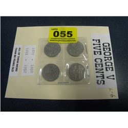 GEORGE V FICVE CENTS