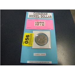 1972 CANADIAN NICKEL DOLLAR