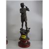 Image 1 : VINTAGE CAST FIGURINE/APPROX 14" HIGH