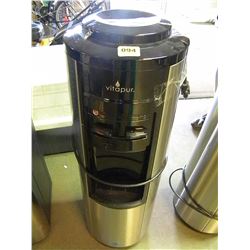VITA PURE STAINLESS & BLACK HOT & COLD WATER DISPENSER