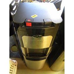 VIVA SELF CLEANING BLACK & STAINLESS HOT & COLD WATER DISPENSER