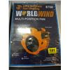 Image 1 : NEW IN BOX ASTRO NEWMATIC MULTI POSITION FAN