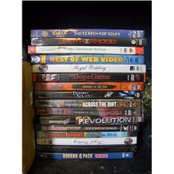 LARGE LOT OF DVDS