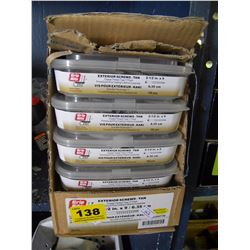 LARGE BOX OF GRIP RITE 2.5X9" EXTERIOR SCREWS