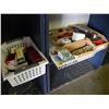 Image 1 : 3 TRAYS OF MISC SCREWS/NUTS/STAPLES/ETC