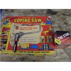 VINTAGE THE STAR (PUZZLE) & VINTAGE COUPING SAW