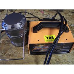 ELIMINATOR 2-6 AMP BATTERY CHARGER/LED LANTERN