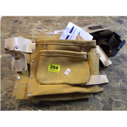 LARGE CARPENTERS TOOL POUCH (LEATHER)