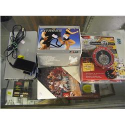 HEART RATE MONITOR/POCKET WATCH/SIGNED BASKETBALL PLAQUE/IHOME RADIO CLOCK