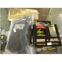 RECHARGABLE BICYCLE LIGHT/XENON HEADLIGHTS