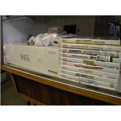 NINTENDO WII/GAMES/CONTROLLERS/ETC