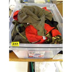 LARGE TUB OF UNITED FRONT KIDS T-SHIRTS