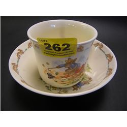 ROYAL DALTON BUNNYKINS SAUCER & CUP SET