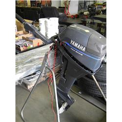 YAMAHA 9.9 HP FOUR STROKE MOTOR (STAND NOT INCLUDED)