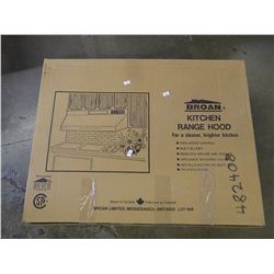 BROAN 24" RANGE HOOD (ALMOND COLOUR)
