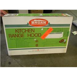 BROAN DUCT FREE RANGE HOOD(ALMOND COLOUR))