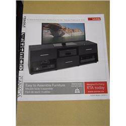 NEW IN BOX BLACK 60" WIDE FLAT PANEL TV STAND