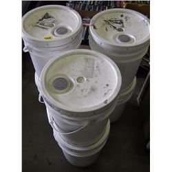 6 - 5 GALLON PALES OF ENERCON WATER TREATMENT