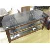 Image 1 : 3 TIER BLACK TINTED 40" TV STAND