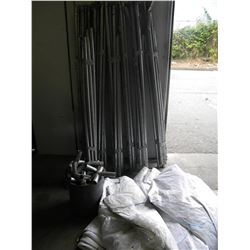 PARTY EVENT TENT (WITH POLES & TARP)
