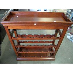 RED MAPLE WINE RACK