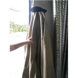 BROWN PATIO UMBRELLA