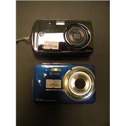 2 DIGITAL CAMERAS