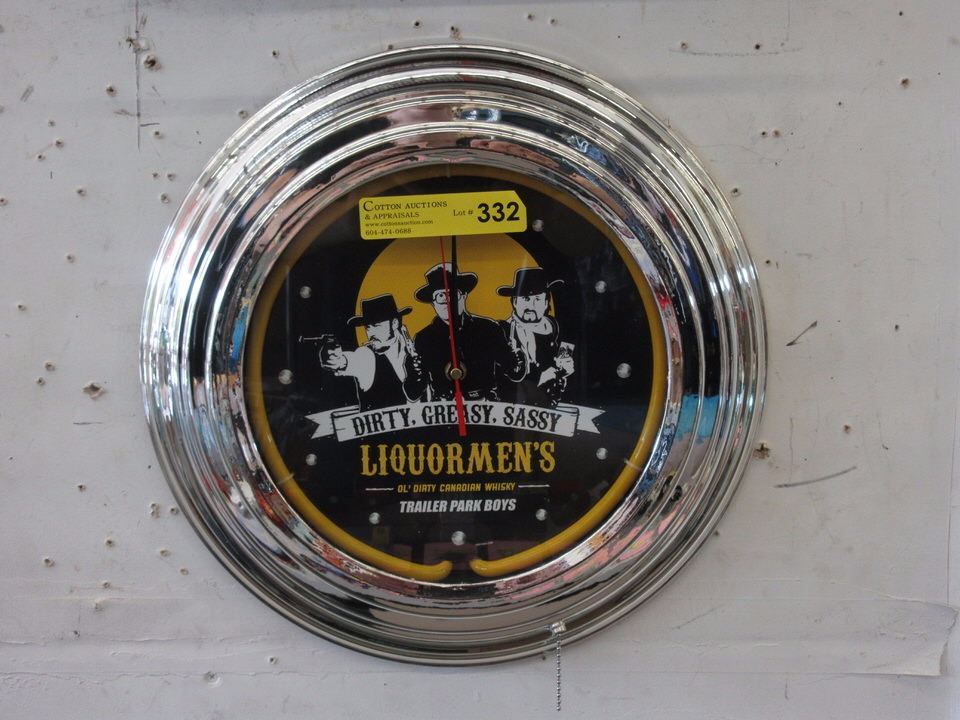 New Illuminated Trailer Park Boys Wall Clock