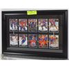 Image 1 : LOT OF 10 CONNOR MCDAVID CARDS FRAMED