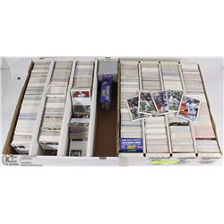 2 BOXES WITH OVER 5,000 FOOTBALL CARDS